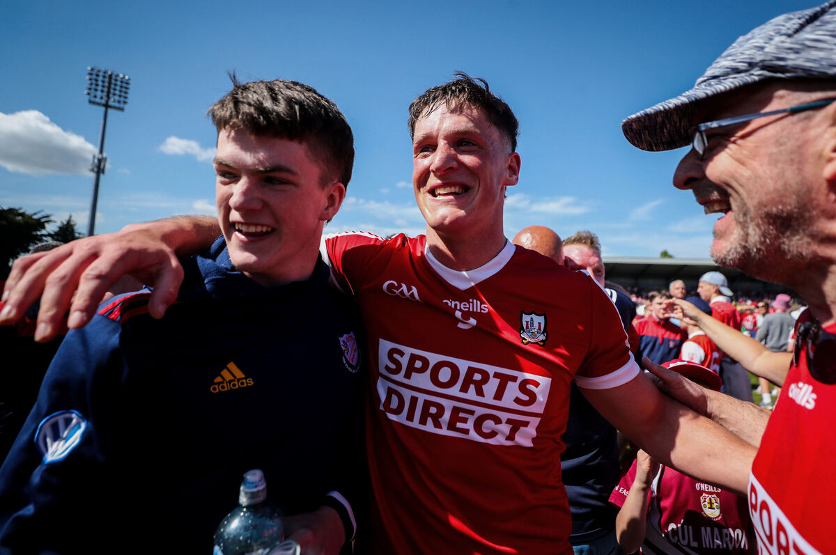 Cork's Colm O'Callaghan celebrates after the Donegal game. Picture: INPHO/Nick Elliott