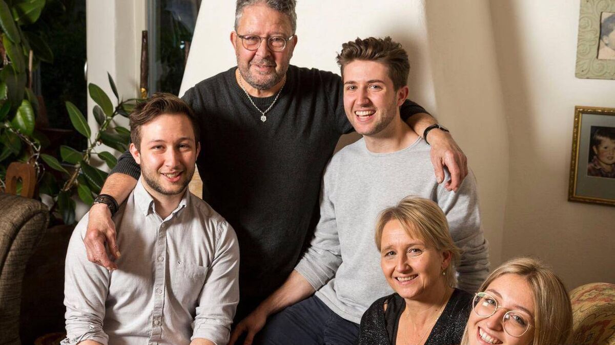 How I met my partner: Len penned poem for hitchhiker Sabine and love blossomed