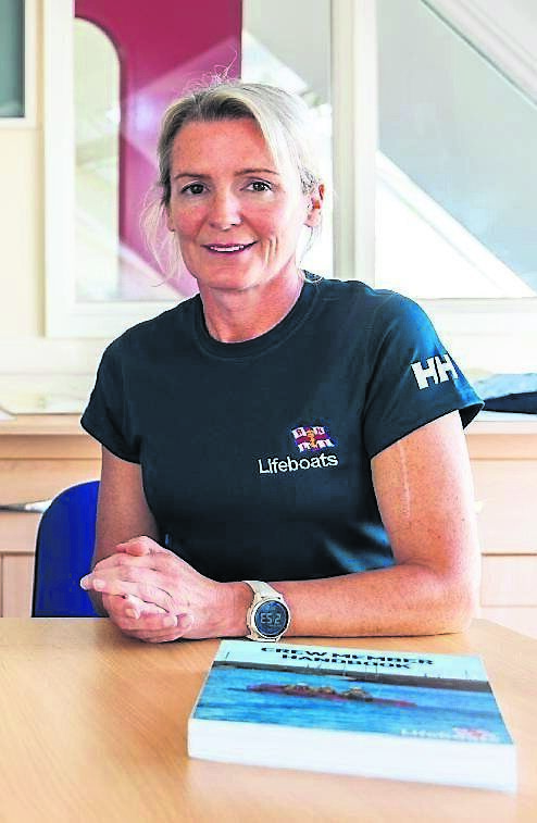 Kinsale Lifeboat crew member Olivie Keating, who had a brush with death that led to her joining up