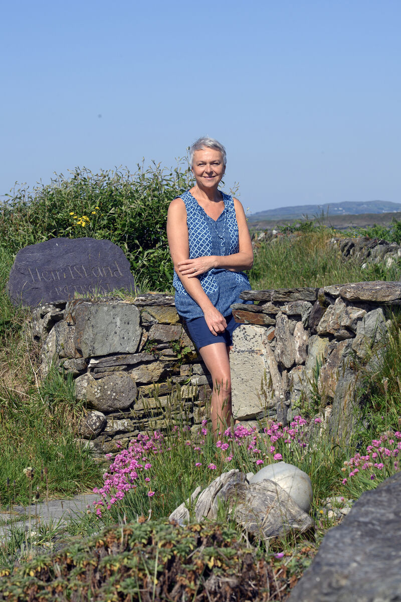 Sarah spent idyllic summer holidays on Heir island.