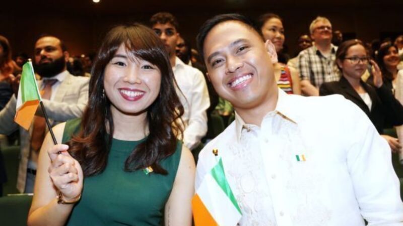 Thousands participate in citizenship ceremonies in Dublin Thousands participate in citizenship ceremonies in Dublin