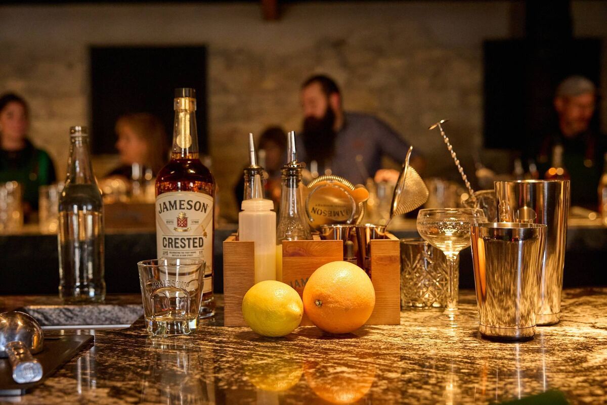 You’ll be provided with the tools of the trade, as well as the freshest seasonal ingredients (and Jameson of course), to create the ultimate trio of cocktails. You’ll be provided with the tools of the trade, as well as the freshest seasonal ingredients (and Jameson of course), to create the ultimate trio of cocktails.