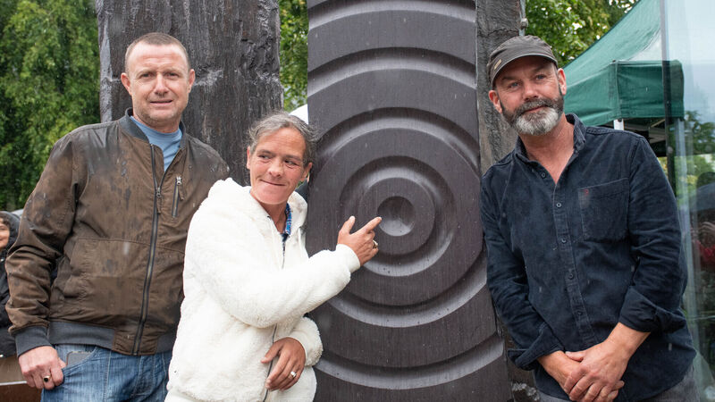 Artistic collaboration unveiled in Cork's Peace Park