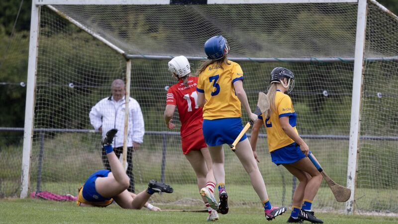 Cork hammer Clare with Lauren Homan and Cliona Dooley in lethal form