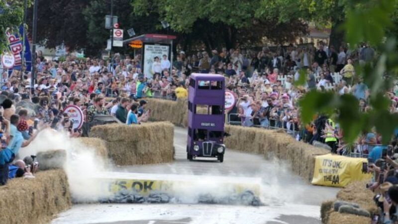 Thousands descend on Alexandra Palace to witness return of Red Bull Soapbox Race Thousands descend on Alexandra Palace to witness return of Red Bull Soapbox Race