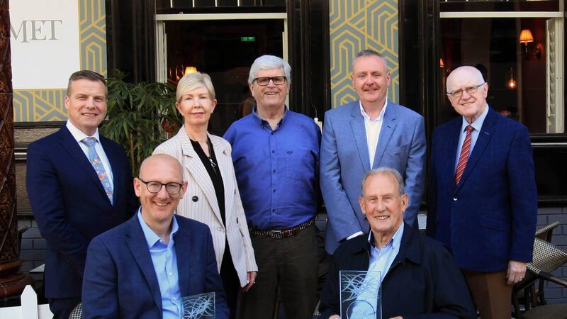 Father and son honoured with Cork Person of the Month award Father and son honoured with Cork Person of the Month award