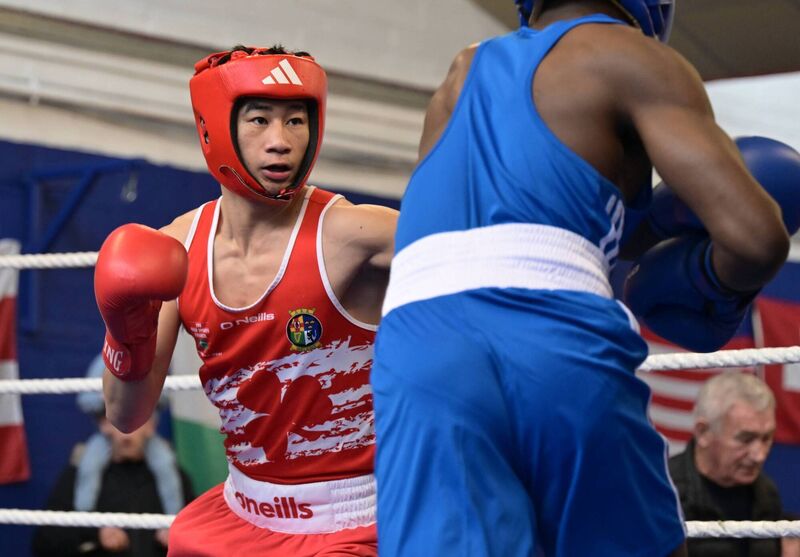 Justin Cheng of Mitchelstown BC in action during a recent tournament at the Northside Boxing Club. Mitchelstown are hosting their own show at the same venue on Sunday June 30th at 2pm. Picture: Doug Minihane Justin Cheng of Mitchelstown BC in action during a recent tournament at the Northside Boxing Club. Mitchelstown are hosting their own show at the same venue on Sunday June 30th at 2pm. Picture: Doug Minihane