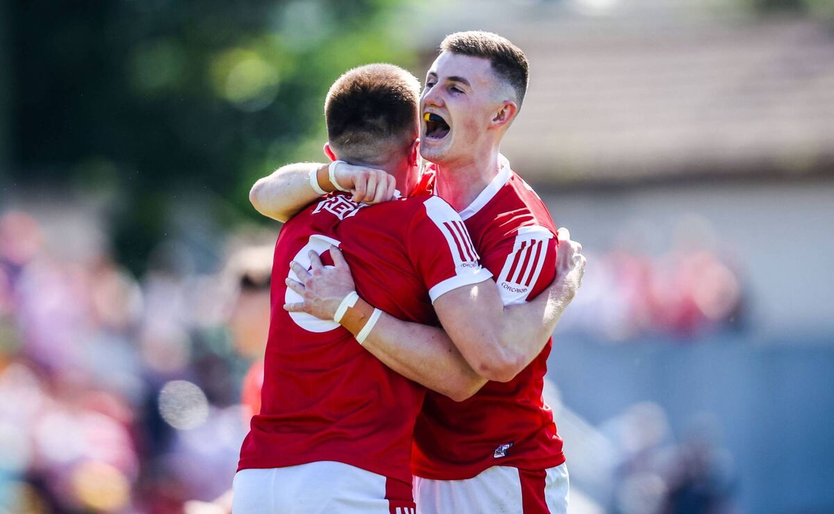 Conor Corbett and Tommy Walsh after the win over Donegal at Páirc Uí Rinn. Cork didn't build on that result but it was also a game they could have lost. Picture: Inpho/Nick Elliott