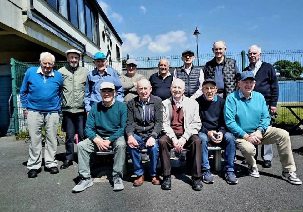The Ballinlough Men's Retirement Club on their summer outing to Dungarvan.