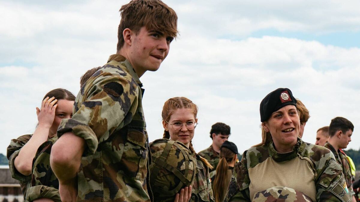 Cork young people recognised at president's awards for participation in Defence Forces challenge