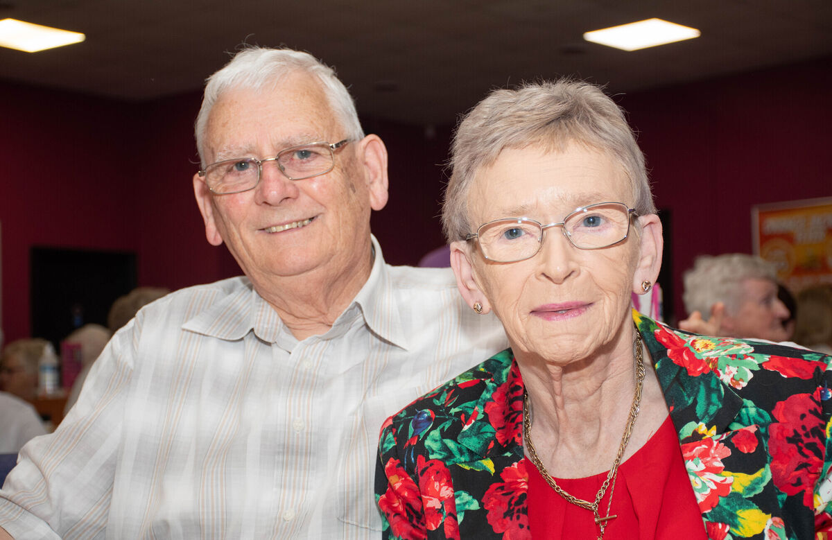  Michael and Anne Dineen from Hollyhill seen attending the Community Bingo in the Lidl Neighborhood Centre in Ballyvolane. Picture: Howard Crowdy