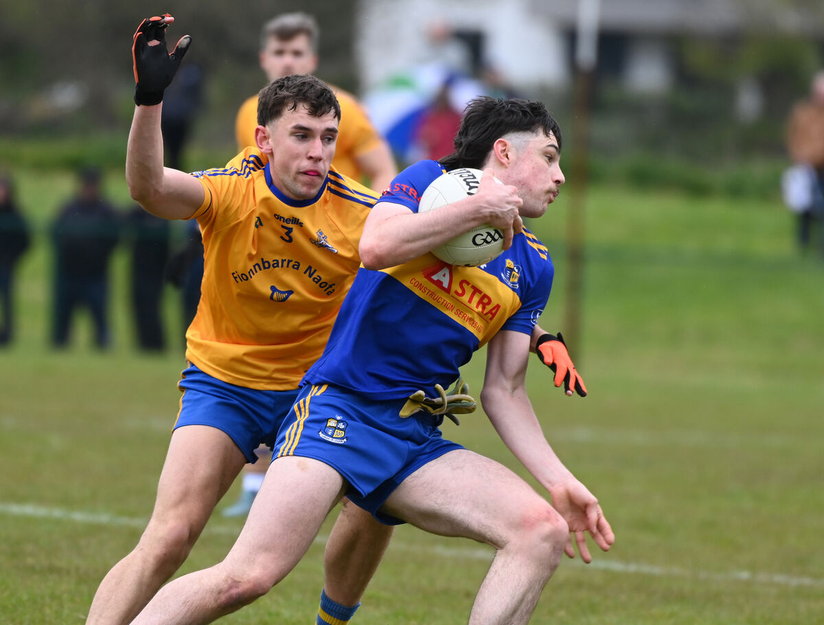 Carrigaline's Kevin O'Reilly in action against St Finbarr's this season. Picture: Eddie O'Hare