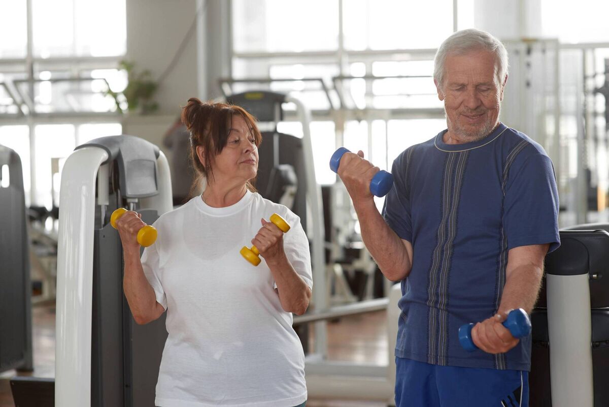 "Weight training gives them a spring in their step that we often lose as we age."