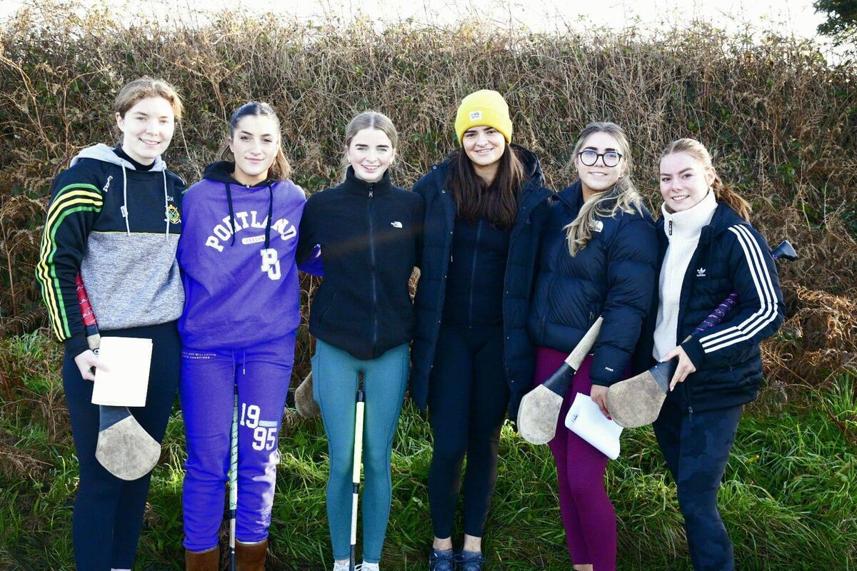 Glen Rovers camogie players Odhrna Hurley, Sara-Kate O'Meara,Sarah and Emma Murphy, Meaghan and Cliona Martin.  Glen Rovers camogie players Odhrna Hurley, Sara-Kate O'Meara,Sarah and Emma Murphy, Meaghan and Cliona Martin.