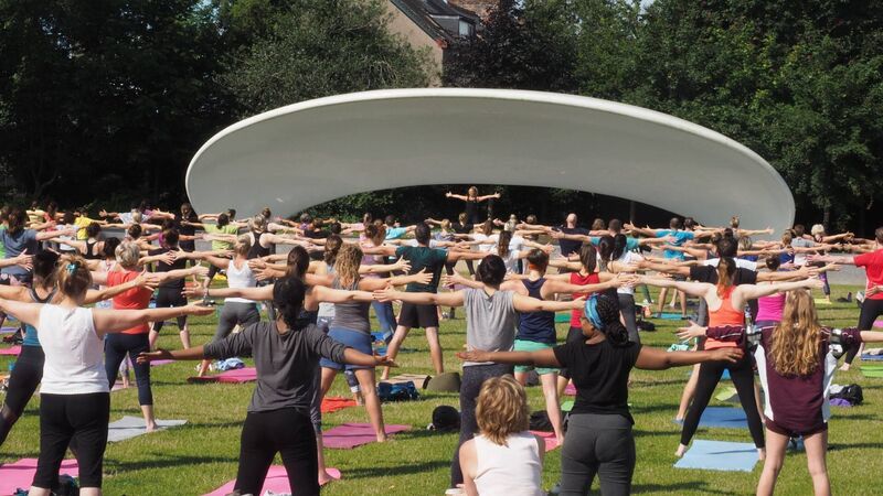 Yoga at Cork's Fitzgerald Park returns this weekend Yoga at Cork's Fitzgerald Park returns this weekend
