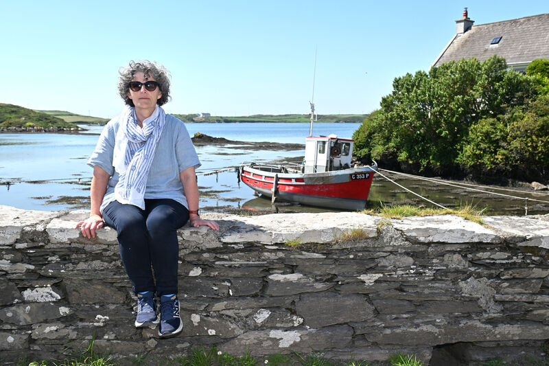 Mona O' Driscoll who lives on Sherkin, West Cork. Picture Dan Linehan
