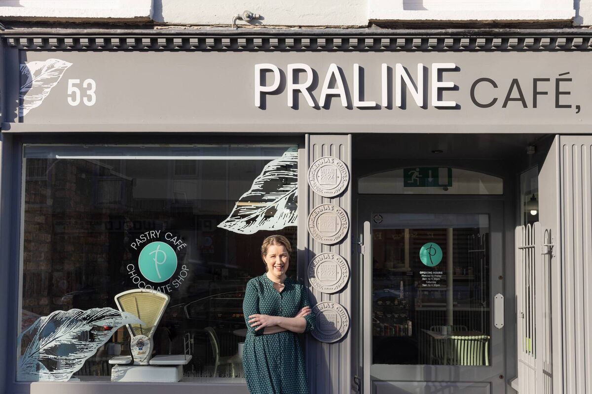 Norma Kelly, outside Praline Pastry & Chocolate Café in Mitchelstown, Co. Cork. Picture: Kirsty Lyons Norma Kelly, outside Praline Pastry & Chocolate Café in Mitchelstown, Co. Cork. Picture: Kirsty Lyons