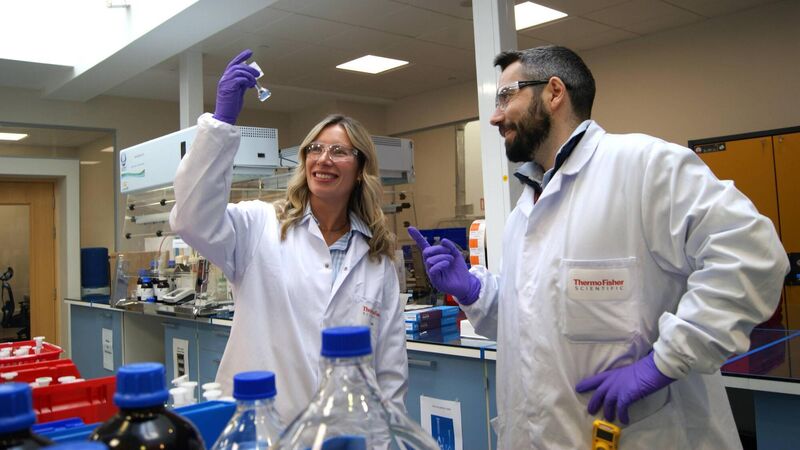 "The innovation never stops in Thermo Fisher — if you like a challenge, you'll thrive here!" "The innovation never stops in Thermo Fisher — if you like a challenge, you'll thrive here!"