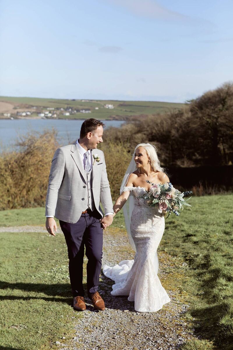 The happy couple.