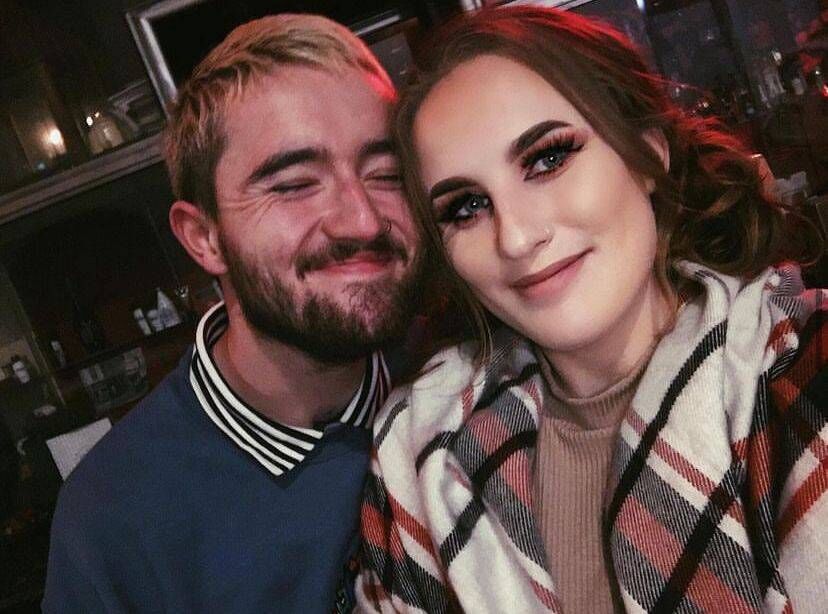 Rachel Lysaght and John Walsh in 2019 at the start of their relationship.