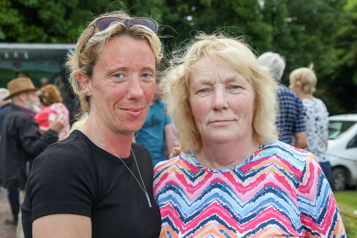 Caroline Cronin and Nuala Lucey from Dromahane. Caroline Cronin and Nuala Lucey from Dromahane.