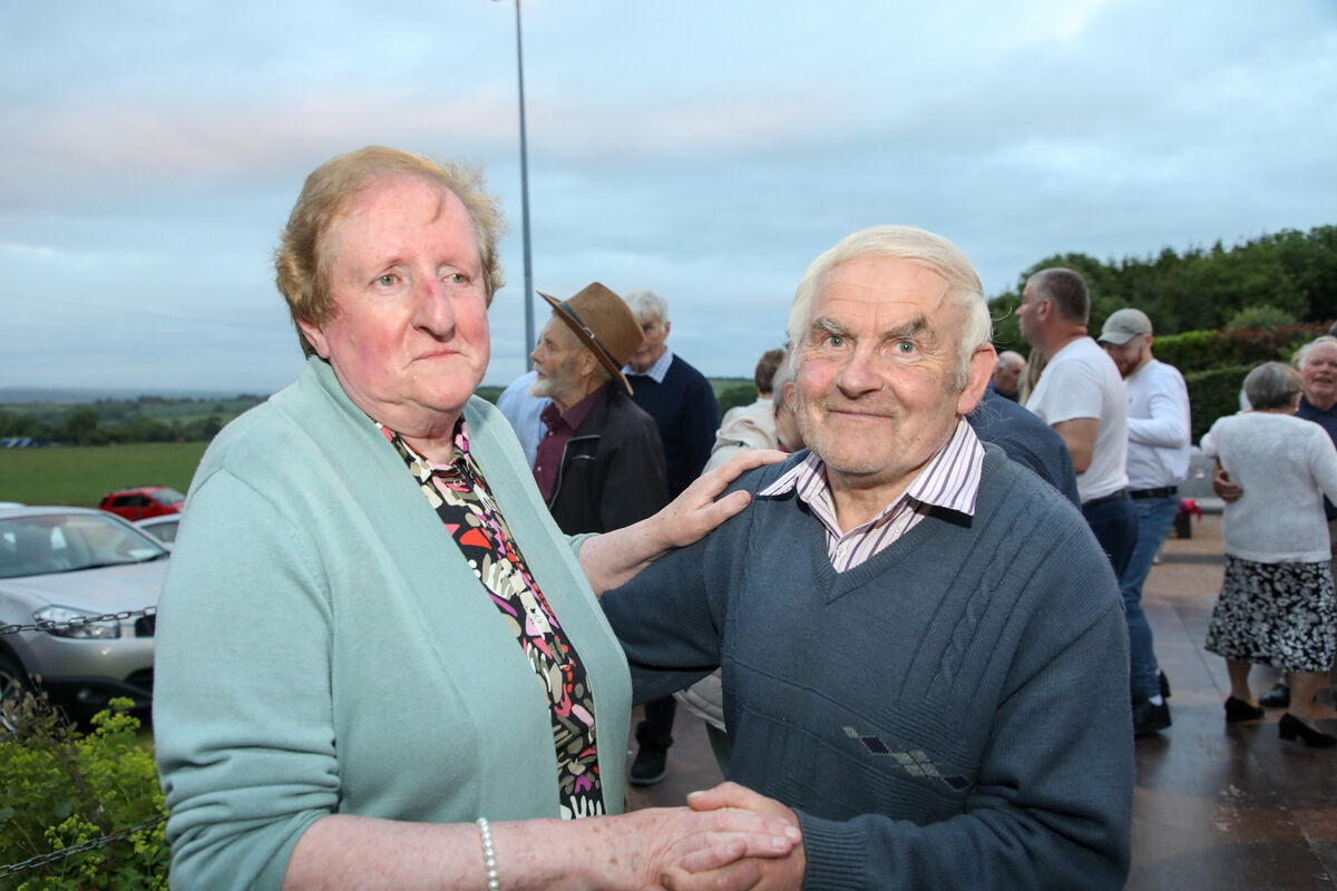 Eileen Murray from Glenville and local Jimmy Forde. . Eileen Murray from Glenville and local Jimmy Forde. .