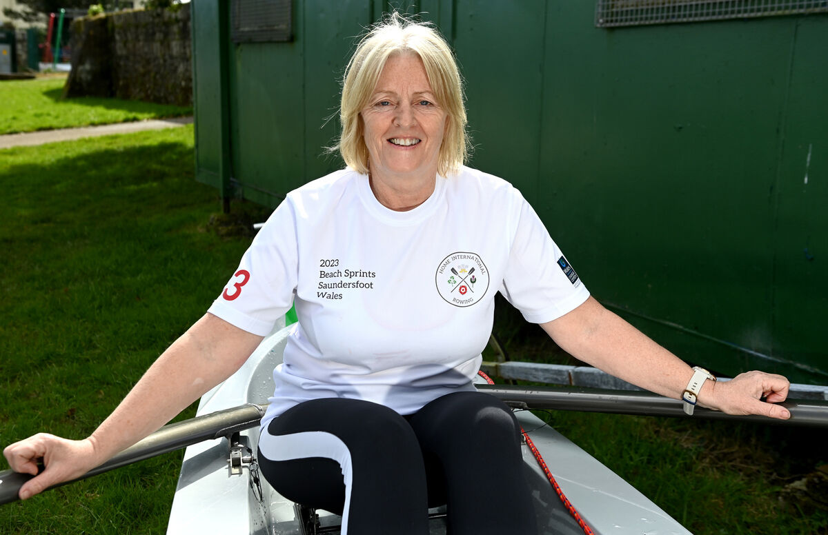 Kay Murphy from Passage West rowing club. Picture; Eddie O'Hare Kay Murphy from Passage West rowing club. Picture; Eddie O'Hare