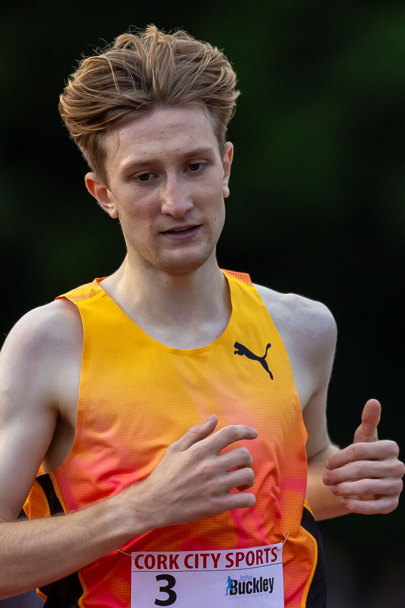 Men’s 3000m: Ireland’s Nick Griggs Men’s 3000m: Ireland’s Nick Griggs