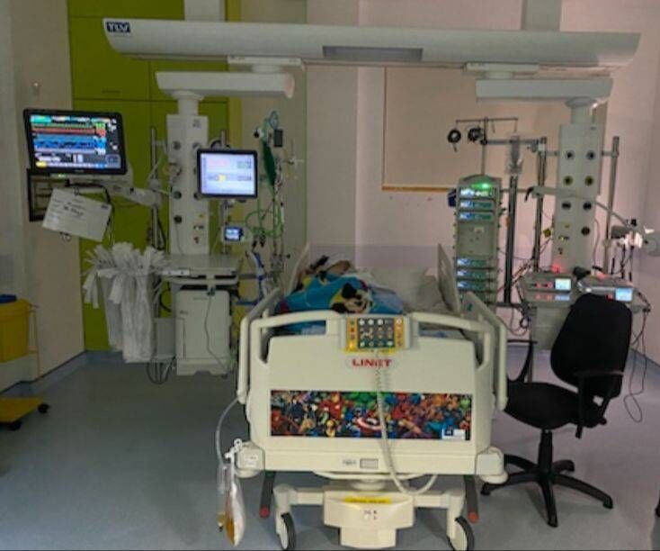 It was a very difficult year for the twins. Hussein had his 65th surgery in February.