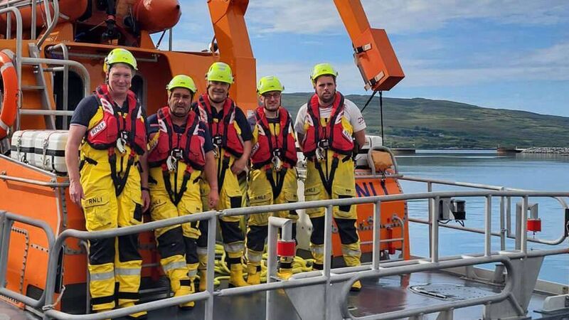 RNLI tow stricken yacht stranded in busy shipping lane off Cork coast to safety RNLI tow stricken yacht stranded in busy shipping lane off Cork coast to safety