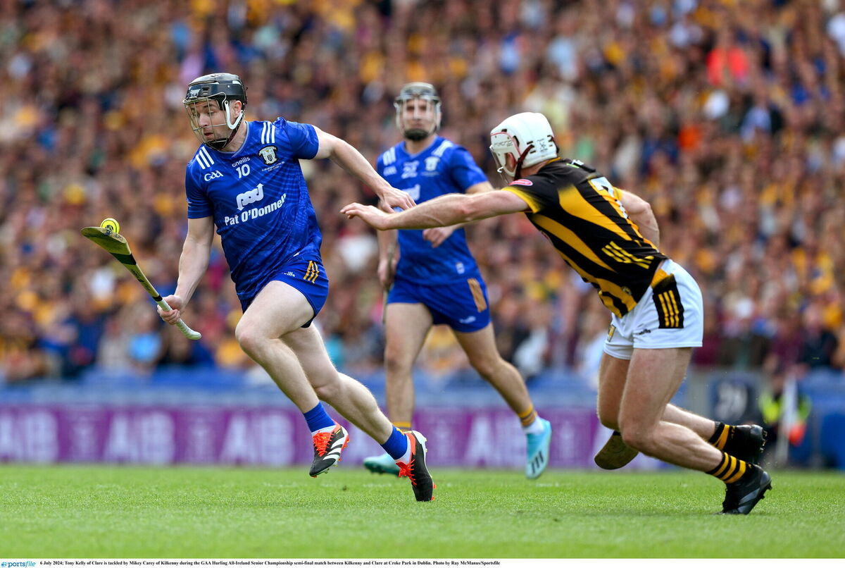 Clare hero Tony Kelly has a great record against Cork. Picture: Ray McManus/Sportsfile