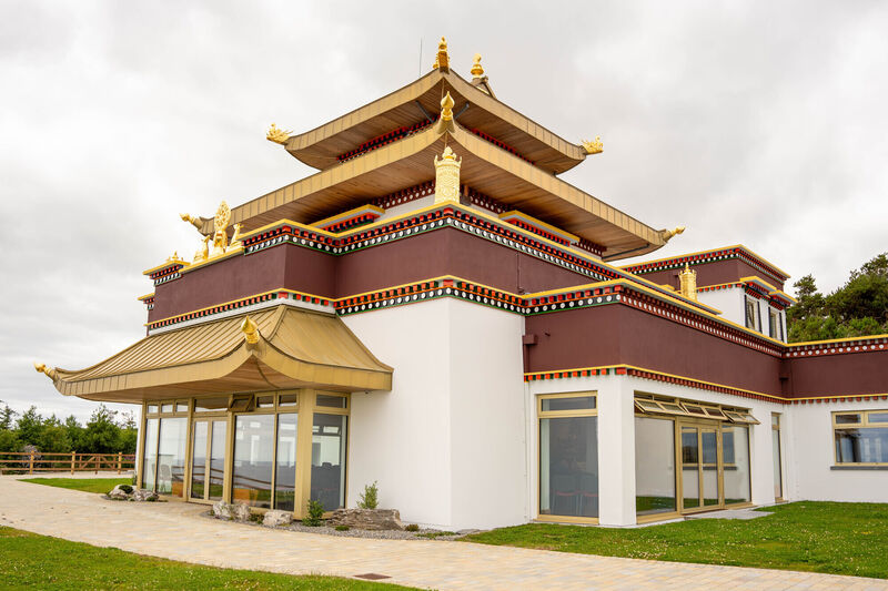 The new temple at Dzogchen Beara, in County Cork. Picture; Noel Sweeney