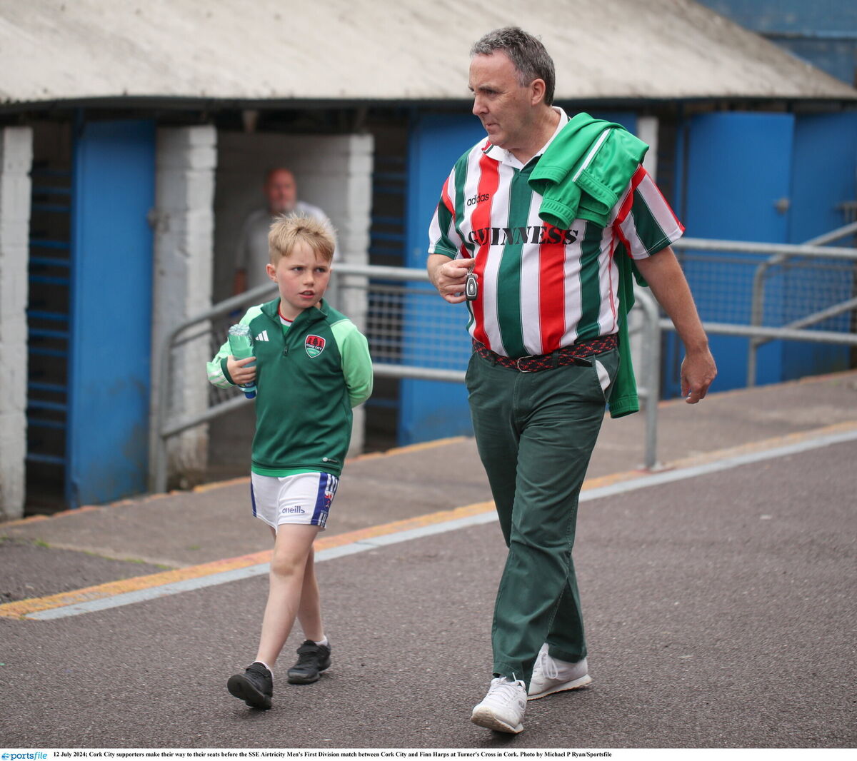 Cork City supporters make their way to their seats. Picture: Michael P Ryan/Sportsfile Cork City supporters make their way to their seats. Picture: Michael P Ryan/Sportsfile