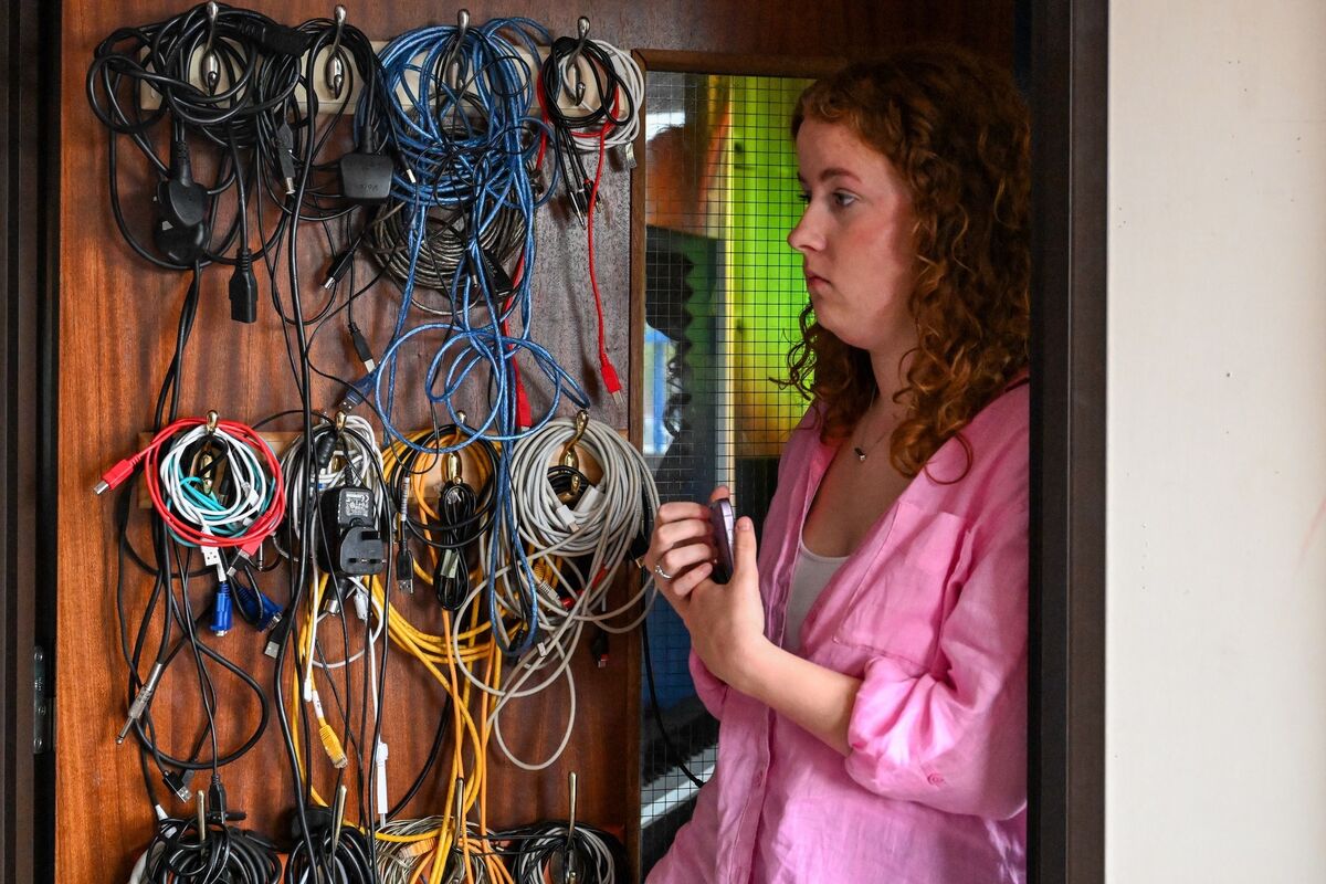 Katie Galgey pictured in The Kabin where she has been able to create her own sound by learning and working with others. Picture Chani Anderson