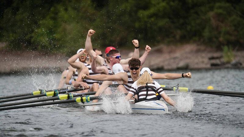 Pictures: Joy as Cork Boat Club win national title after thrilling senior eights battle at Irish Rowing Championships