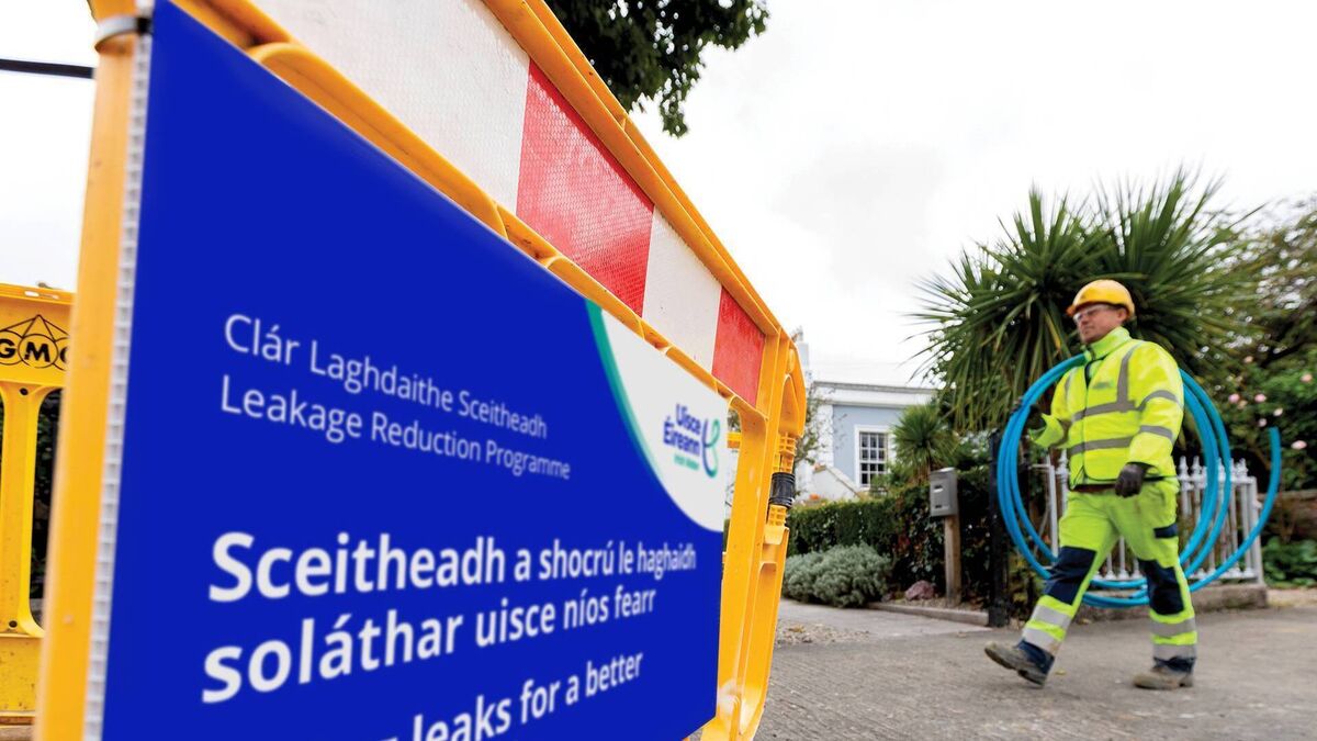 800m of old cast iron watermains in Cork being replaced