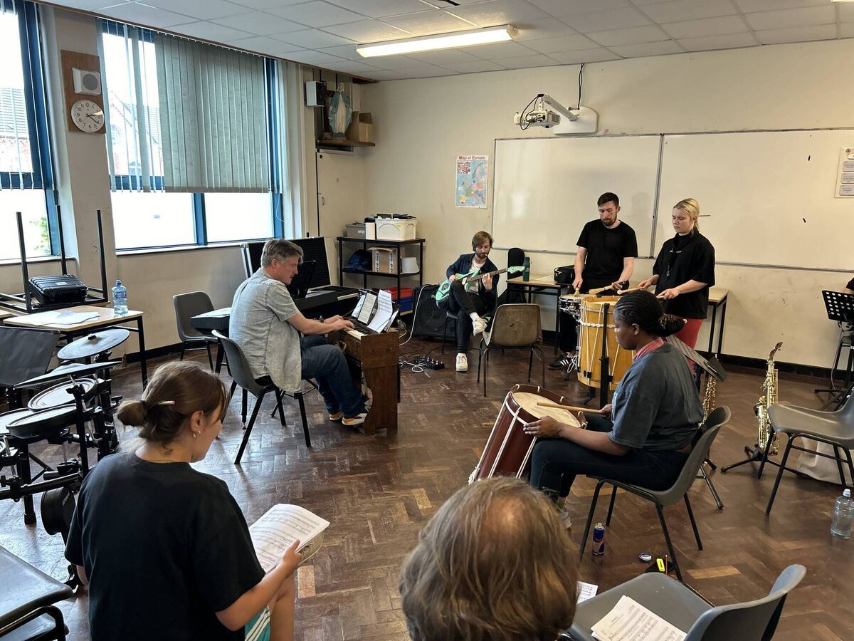 Rehearsals of Summer Revels.