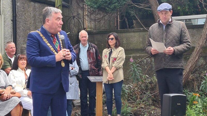 Ronnie Herlihy honoured with community garden Ronnie Herlihy honoured with community garden