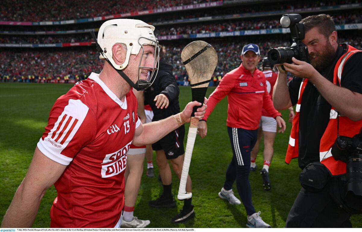 Patrick Horgan of Cork after his side's victory over Limerick. Picture: Seb Daly/Sportsfile