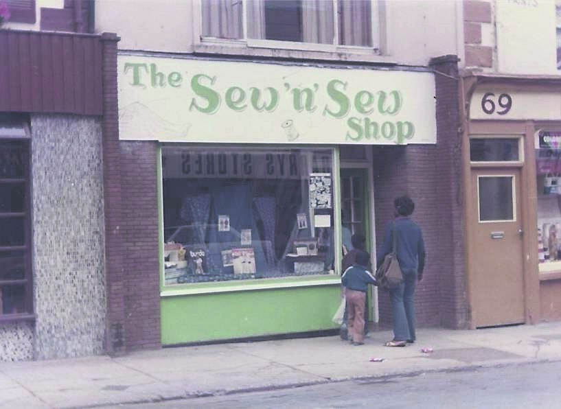 The Sew n Sew Shop in Mallow in 1984. 	Picture: Gerard O’Meara
                    