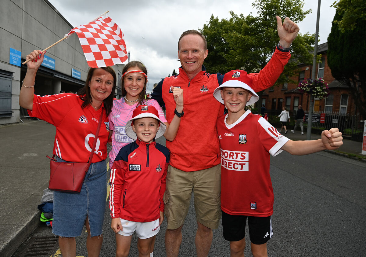 Cork v Clare All Ireland senior hurling championship final at Croke park. 