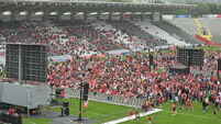 Cork supporters leave Rebels Fanzone dejected but having witnessed a final for the ages