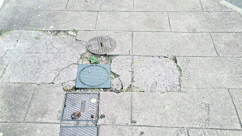 Claims elderly people can't leave their homes as council receives nearly 600 footpath complaints since 2023 Claims elderly people can't leave their homes as council receives nearly 600 footpath complaints since 2023