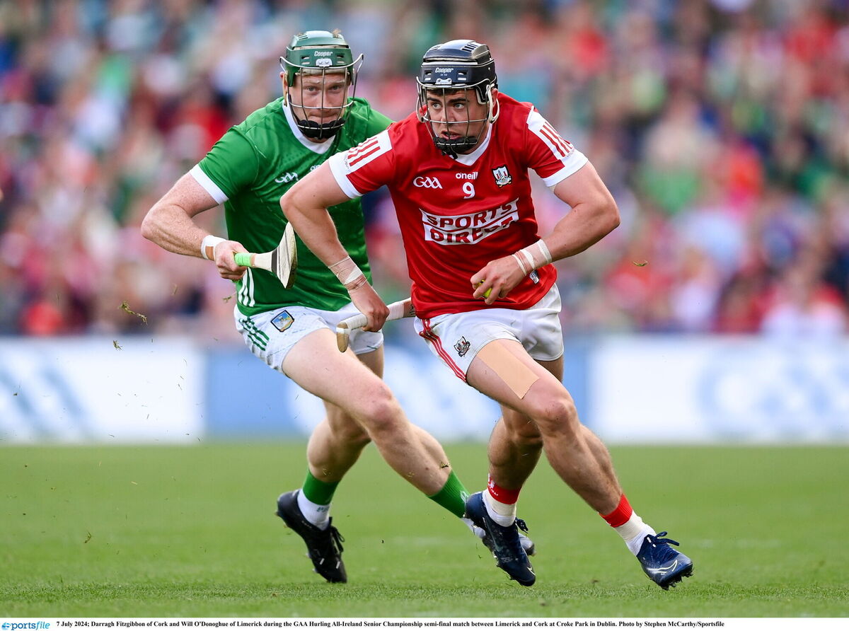 Darragh Fitzgibbon's tally of 0-24 was the greatest tally of white flags by a Cork player in the championship. Picture: Stephen McCarthy/Sportsfile