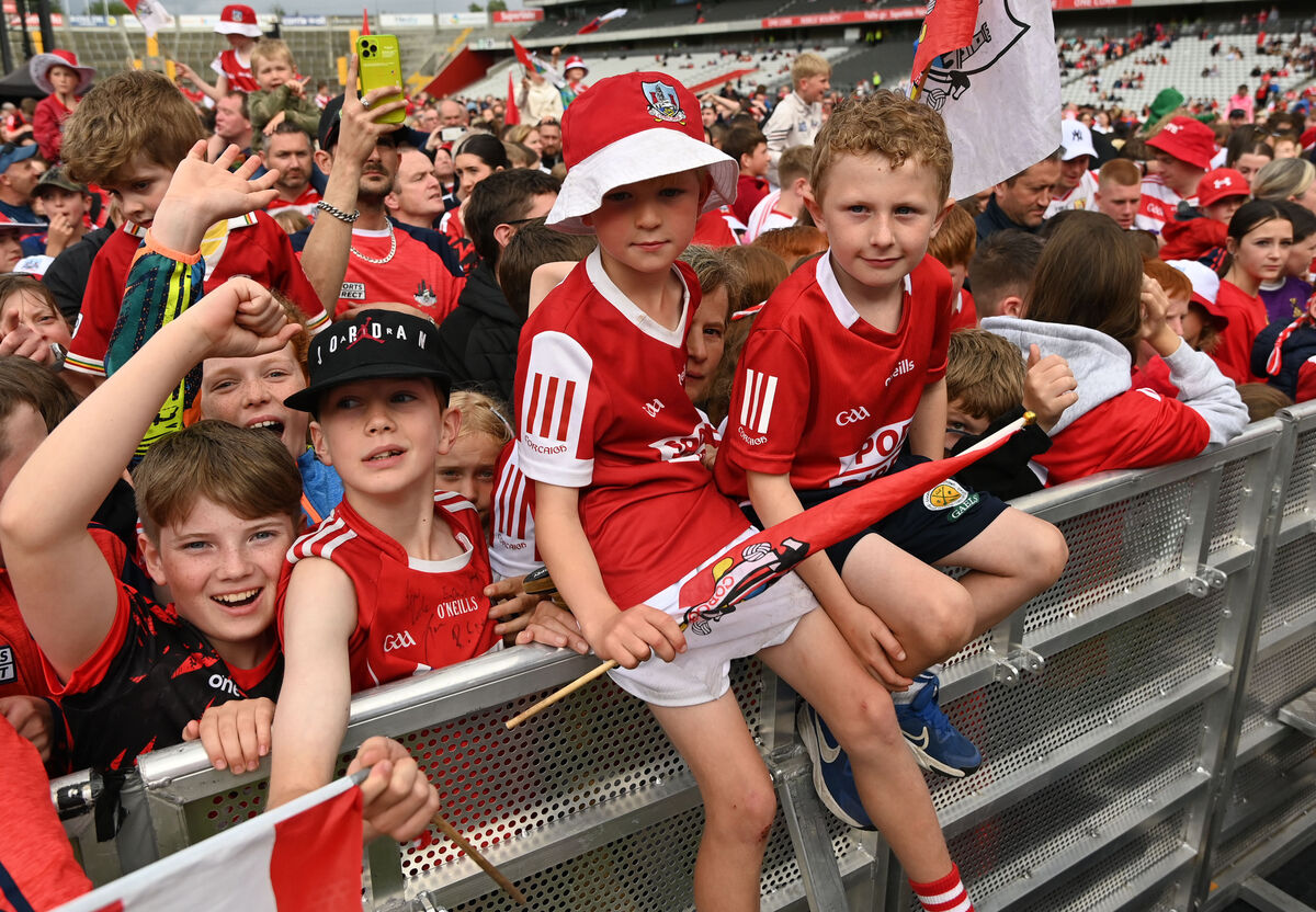 The crowd who turned out to welcome home the Cork senior hurling All Ireland finalists at SuperValu Pairc Ui Chaoimh. Picture: Eddie O'Hare The crowd who turned out to welcome home the Cork senior hurling All Ireland finalists at SuperValu Pairc Ui Chaoimh. Picture: Eddie O'Hare