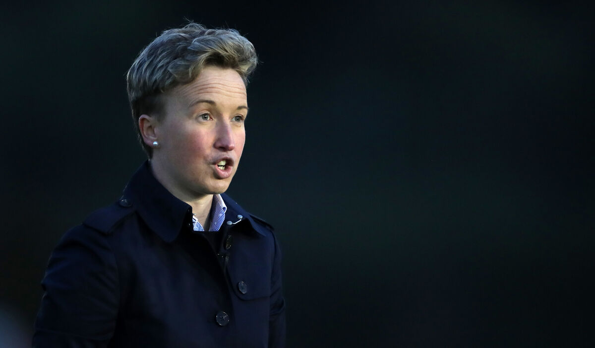 Canada head coach Bev Priestman, who stepped aside from being in charge of their opening Olympic match against New Zealand and two members of her staff have been sent home from the Games amid claims a drone was used to spy on their opponents training. Picture: Nick Potts/PA Wire Canada head coach Bev Priestman, who stepped aside from being in charge of their opening Olympic match against New Zealand and two members of her staff have been sent home from the Games amid claims a drone was used to spy on their opponents training. Picture: Nick Potts/PA Wire