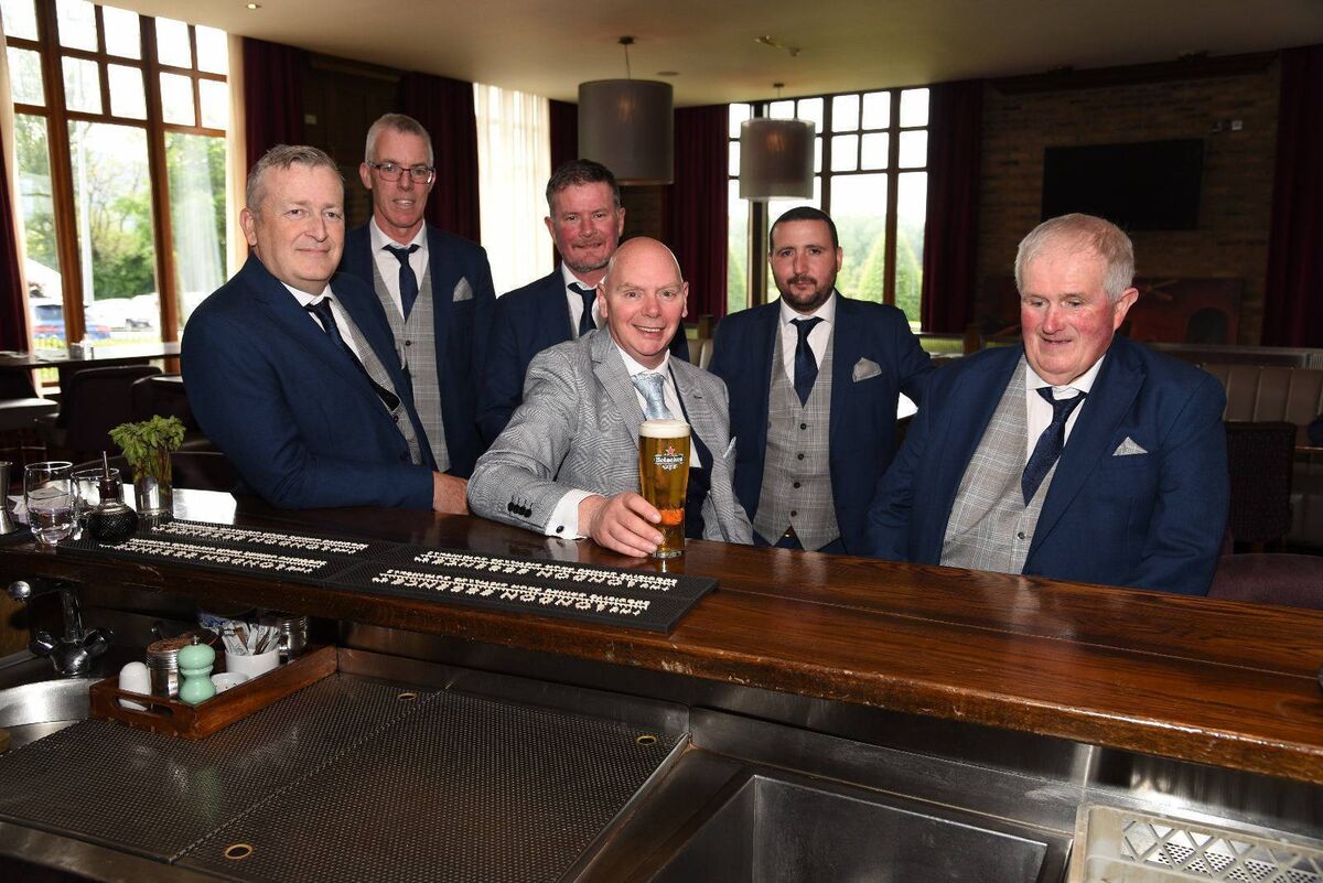 Dave’s best man was Tom O’Keefe and his groomsmen were Jonathan Barry, Liam Sisk and Darren Kelleher, all friends of his for over 28 years. Dave’s best man was Tom O’Keefe and his groomsmen were Jonathan Barry, Liam Sisk and Darren Kelleher, all friends of his for over 28 years.