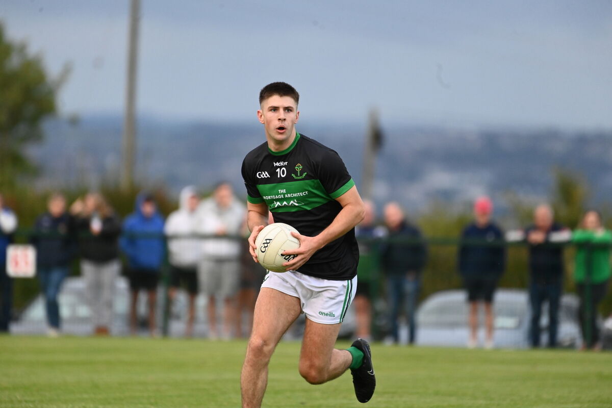 Luke Horgan in action for Nemo Rangers against Ballincollig at Ballymaw. Picture: Larry Cummins