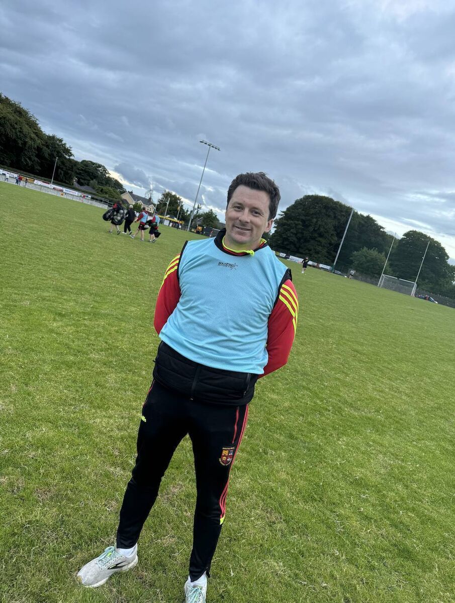 Mallow manager Andrew Cashman after the game.