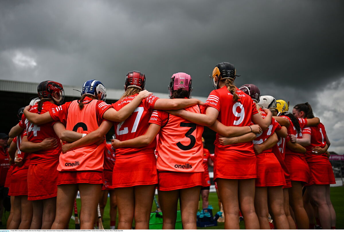 The rebels before throw-in at UPMC Nowlan Park in Kilkenny. Picture: Harry Murphy/Sportsfile The rebels before throw-in at UPMC Nowlan Park in Kilkenny. Picture: Harry Murphy/Sportsfile